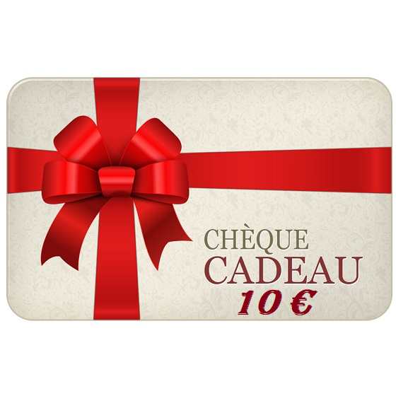 Chèque cadeau 10 euros - Chèques Cadeaux - Creavea