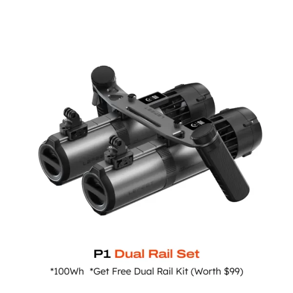 SCOOTER AQUATIQUE LEFEET P1 DUAL RAIL SET