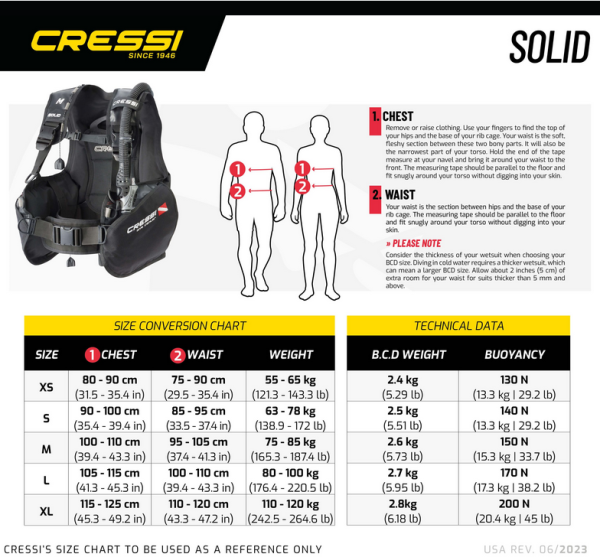 GILET STABILISATEUR SOLID CRESSI – Image 9